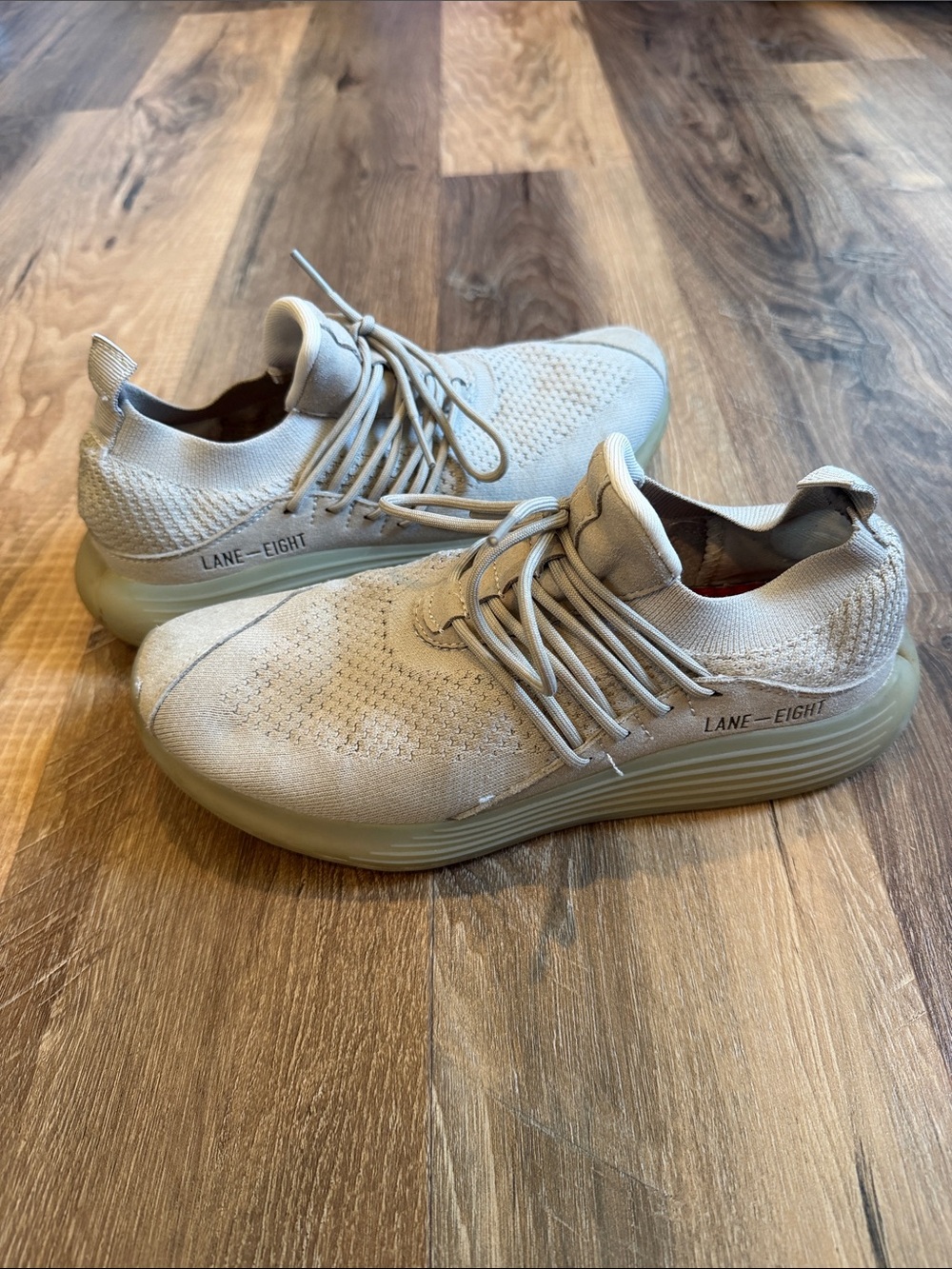 Women’s Lane Eight Grey Trainers Size 8